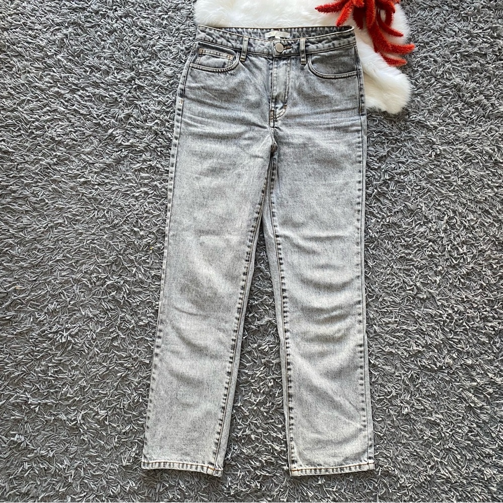 Maje Perla Straight High-Rise Denim Jeans